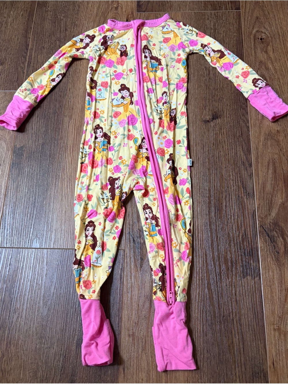 Little Sleepies Belle Disney Princess Floral Sleeper
